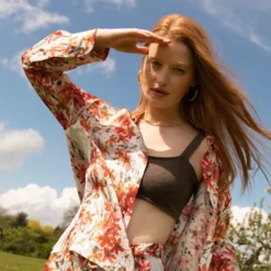 Silk Shirt In Wild Rose With Stripe 7 Silk Shirt In Wild Rose With Stripe -Bertioli 21 ThymeSilks 202106 AW HR scaled