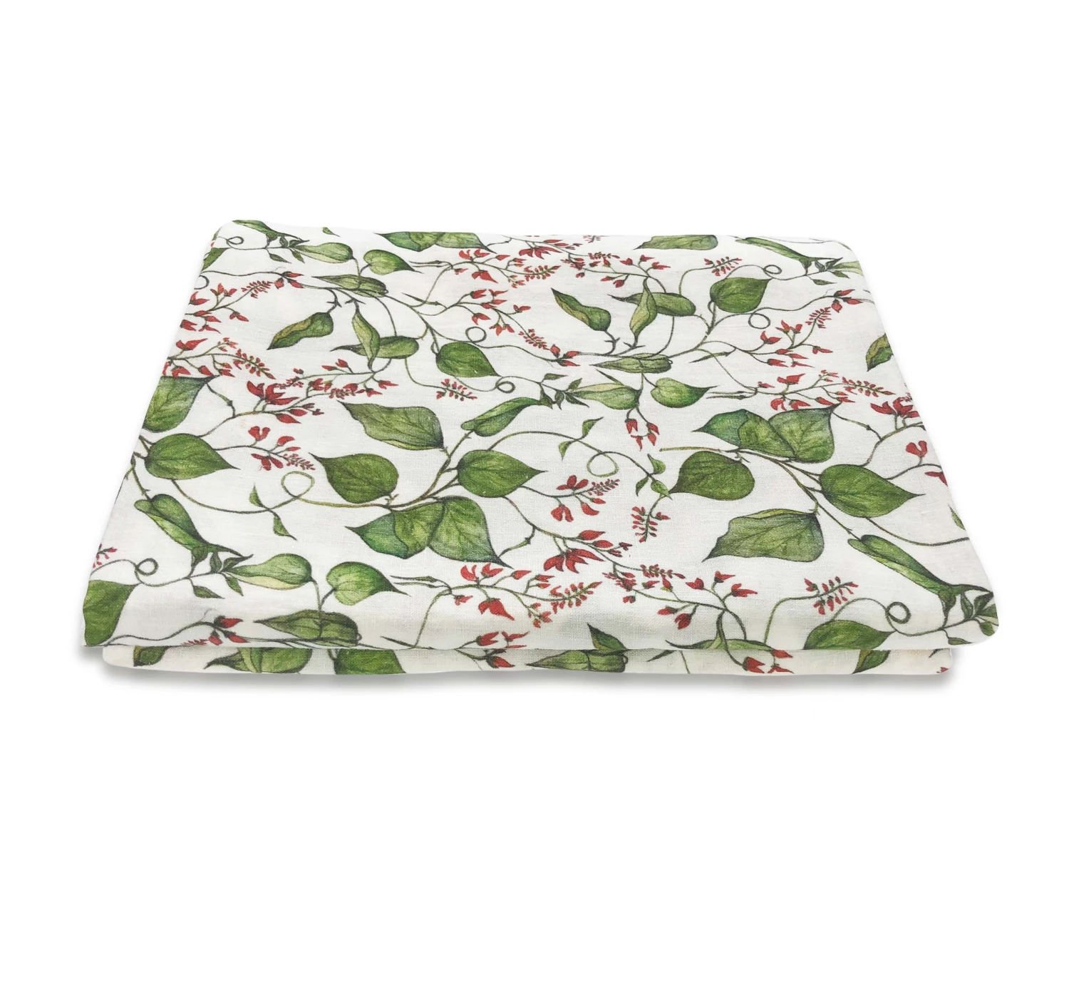 Bean Flower Linen Table Cloth 2 Bean Flower Linen Table Cloth - Image 2