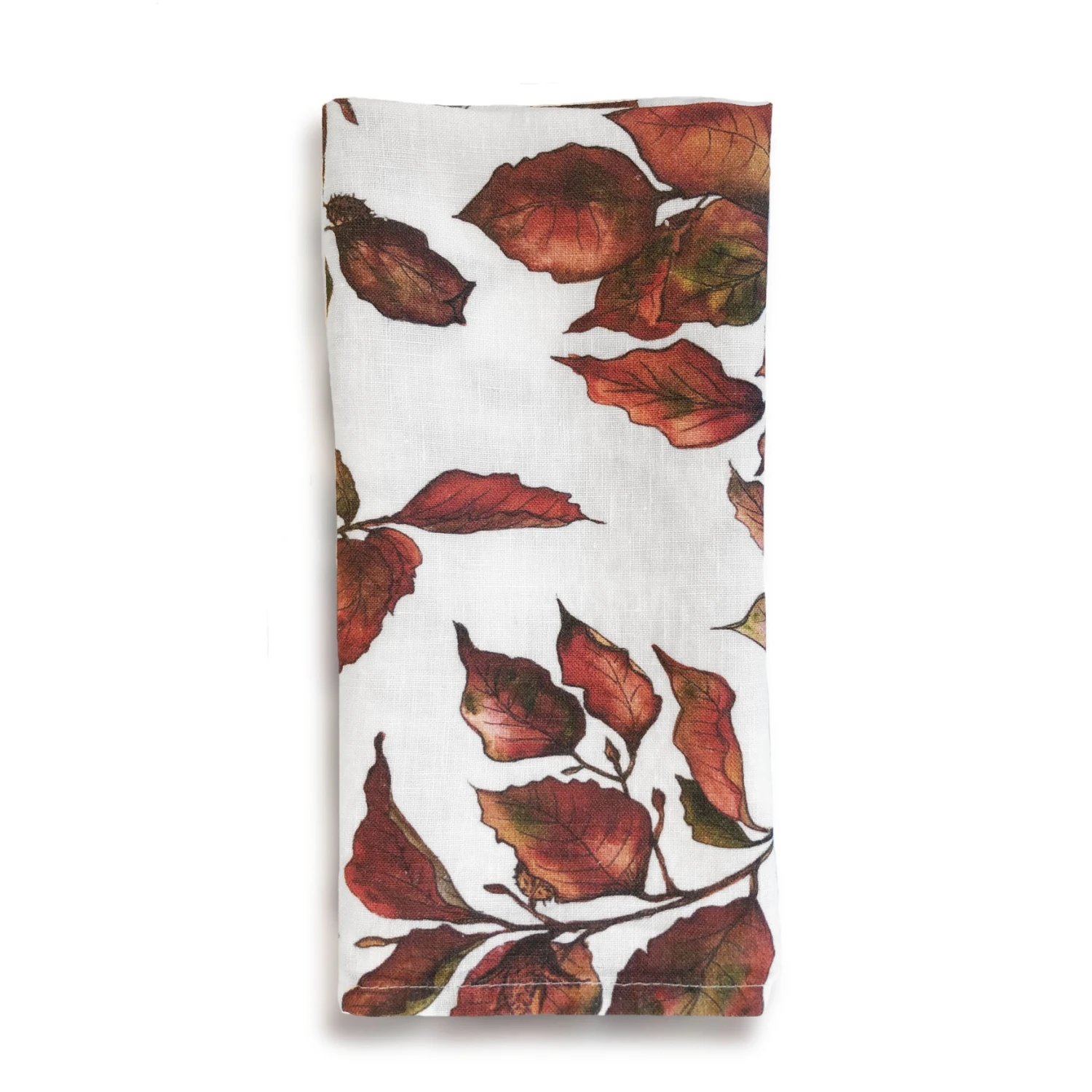 Copper Beech Linen Napkin 2 Copper Beech Linen Napkin - Image 2