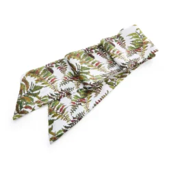 Silk Sash Belt In Fern