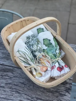 Carrots Linen Napkin -Bertioli IMG 2505 scaled