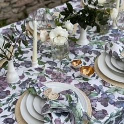 Hellebore Linen Table Cloth -Bertioli IMG 6858 scaled