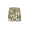 Silk Shorts In Fern