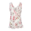 Silk Camisole Top In Pink Rose