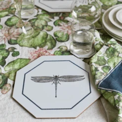 Dragonfly And Waterlily Table Cloth -Bertioli ScreenShot2022 03 09at06.58.13