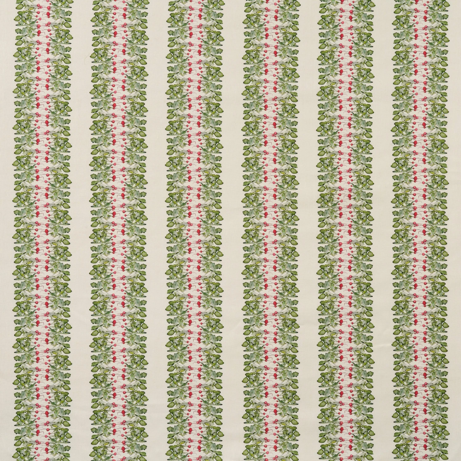 Radish Stripe Fabric 2 Radish Stripe Fabric - Image 2