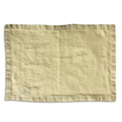 French Vanilla Linen Placemat