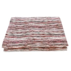 Red Stem Linen Table Cloth 450