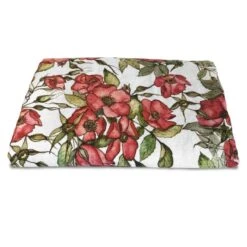 Rosa Rugosa Linen Table Cloth 380