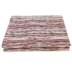 Red Stem Linen Table Cloth 380