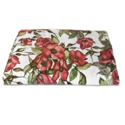 Rosa Rugosa Linen Table Cloth 450