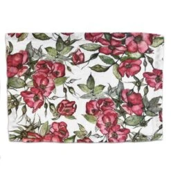 Rosa Rugosa Linen Placemat