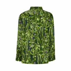 Silk Shirt In Rivermint With Stripe -Bertioli rivermintshirtback