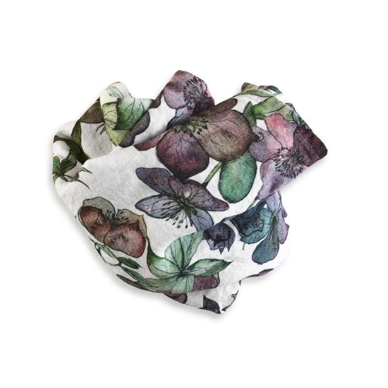 Hellebore Linen Napkin 1 Hellebore Linen Napkin